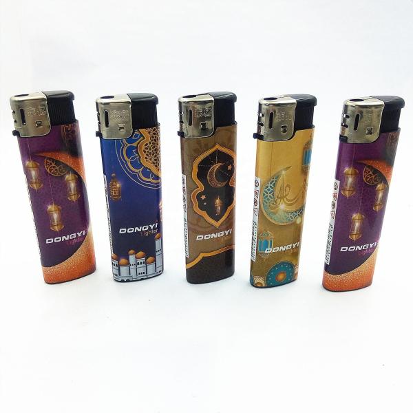 Buy Dy-818 Gas Electronic Lighter with Customized Personality Pattern 7.84*2.29*1.1 CM at wholesale prices