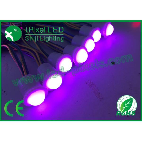 17mm Led RGB Pixel Light IP68 SK6812 Changeable LED Point Light
