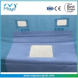 Abdominal Surgery Disposable Surgical Laparoscopy Drape Pack With Lap Drape