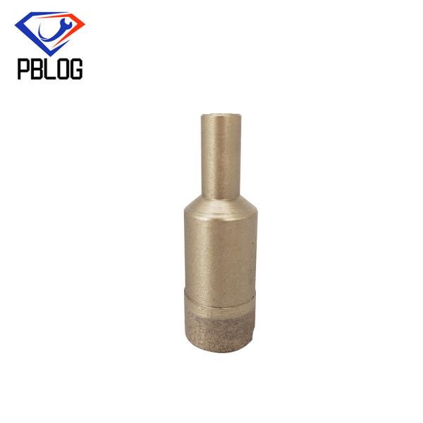 Glass Hole Processing Diamond Core Drill with Round Shank