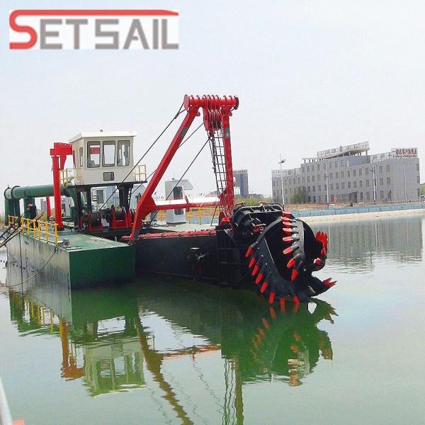 Siemens PLC Cutter Suction Dredging Machinery for Dredging Solutions Draft 0.8-2meter