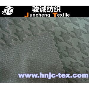 popular Houndstooth design Garment velvet fabric from china factory
