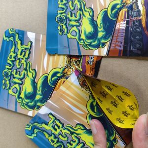 Affordable Toys Packaging Bags With Transparent Window Custom Brand And Cartoon