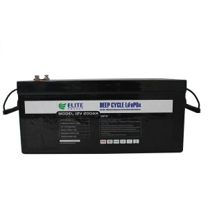 High Capacity 12V 200Ah Lithium Ion Battery Backup LiFePO4 Battery For RV