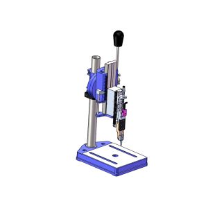 Manual Press-type Pulse Heat Staking Machine for Metal Component Fixation