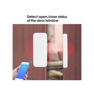 Magnetic Wireless Vibration Security Alarm TUYA APP System FCC Certificate