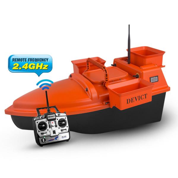 Bait boat fish finder DEVC-202 orange , carp for fishing bait boats