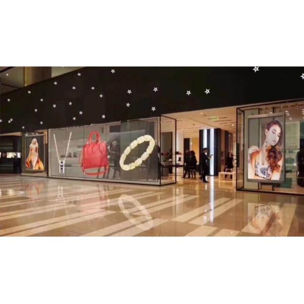 SMD2121 LED Transparent Screen , P6.5mm See Through LED Panel