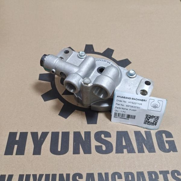 Oil Pump 8970835761 For Excavator ZX75 ZX80 ZX85