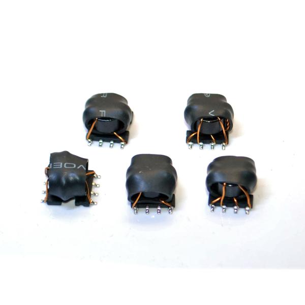 Buy SMD Enameled Wire Toroidal Core Inductor 1.0kHz Fire Resistance at wholesale prices