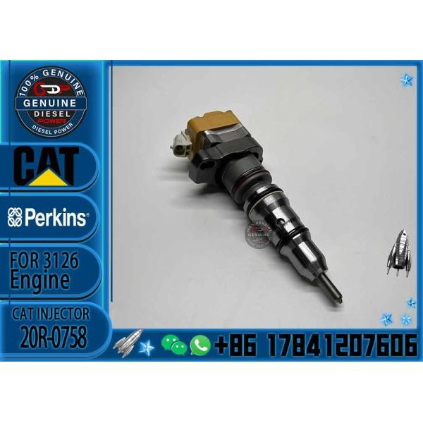 Quality goods common rail diesel fuel injector 174-7526 20R-0758 for caterpillar 3412E
