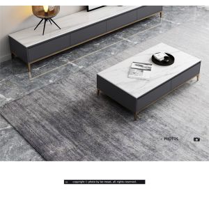 200x40x25cm Minimalist TV Unit Coffee Table Set