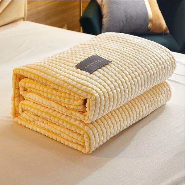 Nondisposable 2024 Magic Fleece Blanket Soft Thickened Skin Friendly Machine