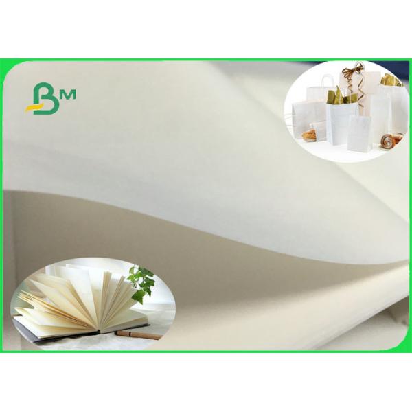 Pure Wood Pulp Food Safe White Kraft Paper Roll For Packaging FDA Certified