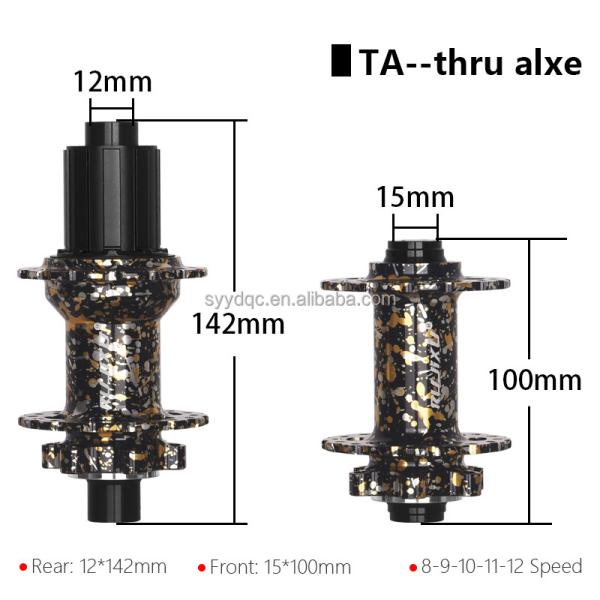 180 Rings Bicycle Hubs 32 Hole Mountain Bike Wheel Hub Steel Spoke Quick Release For Front Rear