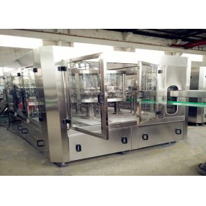 Bottle Packaging Juice Filling Machine , Self Lubricationg System Automatic