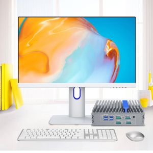 2 USB2.0 N100 CPU Fanless Nano Box Mini PC 4G DDR4 RAM 12V 4A Mini PC