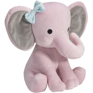 ISO9001 Sitting Elephant Plush Toy With Big Ears