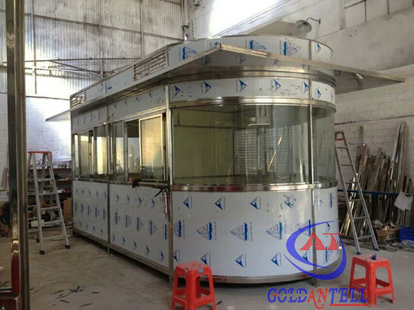 Buy Waterproof Beautiful Luxury security guard room convenient to install at wholesale prices