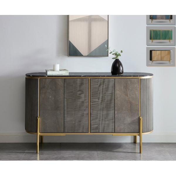 Buy ISO14001 Appprove Gold Metal Frame Hotel Room Cabinet 860mm Height at wholesale prices