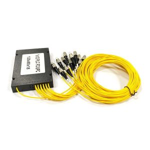 High Quality FTTH 1x12 FC Connector Fiber Optical Box Distributor ABS Box PLC