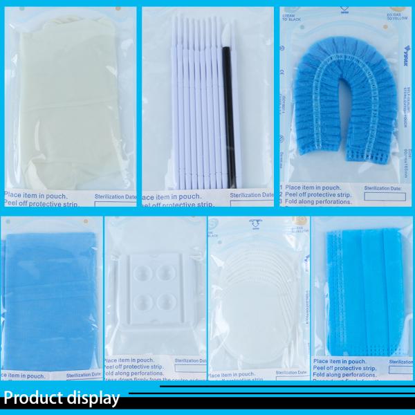 Disposable Personal Sterilized Kit For Beauty Treatment Or Operation With Flexible Contents