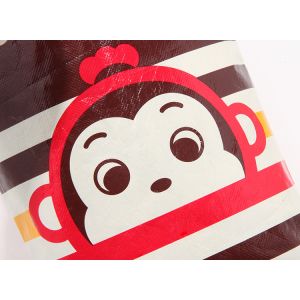 Reusable Supermarket Handled Laminated Non Woven Packaging Bags