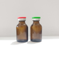 20ml amber moulded injection vial amber glass vial