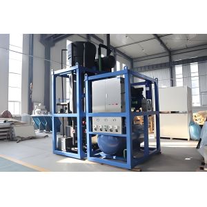 Quality Stainless Steel Industrial Ice Machines 380V 50Hz With 500 Kg Ice Bin Capacity for sale