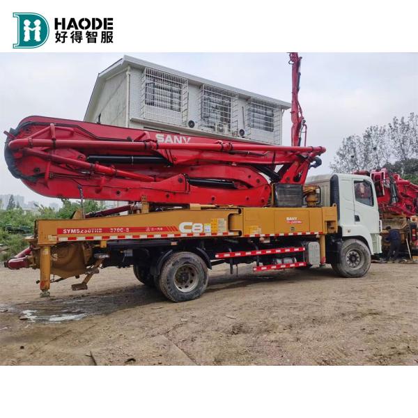 700L Water Tank Volume Long Boom Concrete Pump for Construction Works from Haode SANY