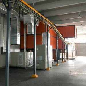 China Manufacturing Industrial Painting Equipments Painting Line with Conveyor