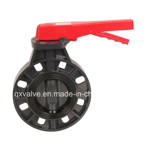 Buy Water Industrial Manual Wafer Seat Ring Pn10 Butterfly Valve with Manual Driving Mode at wholesale prices
