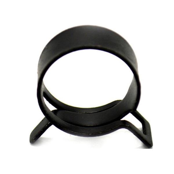 Buy 25mm Diameter Black Plated Single Ear Stepless Hose Clamps at wholesale prices