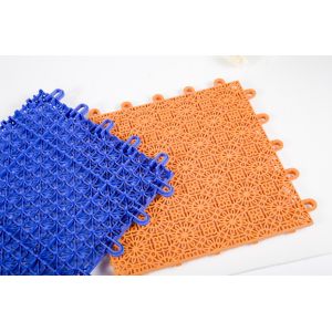 EN14877 standard Interlocking Playground Mats , Excellent Grip Modular Sports