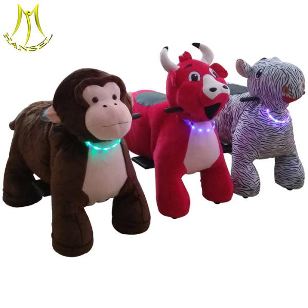 Buy Hansel wholesale children rides stuffed electric ride motorized animals at wholesale prices