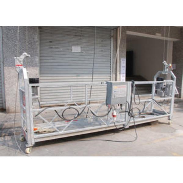 Safety Suspended Access Platforms For Building Maintenance With Steel Rope