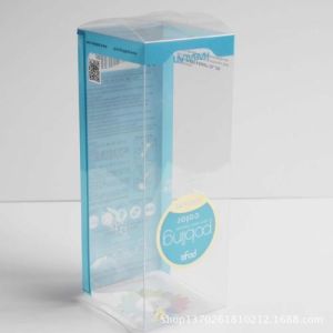 Perfume Cosmetic Packaging Box Folding PET PVC PP Clear Plastic