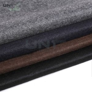 Eco Friendly Needle Punch Nonwoven Fabric For High Coat Collar