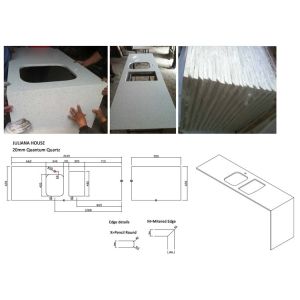 Quartz in carrara white color bathroom vanity counter top white quartz kitchen