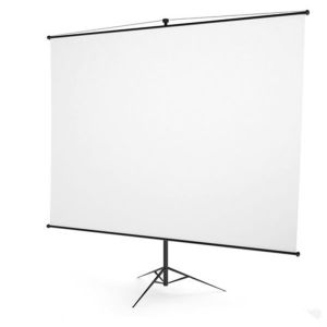 Quality 120&quot; 16:9 foldable tripod projection projector screen HD 3D TV home theater matte white for sale