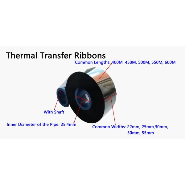 TTO Industrial Thermal Transfer Ribbons QR Code And Packaging Date For Food
