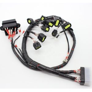 Electric Cable Assembly customzied Auto Wire Harness Assembly Loom