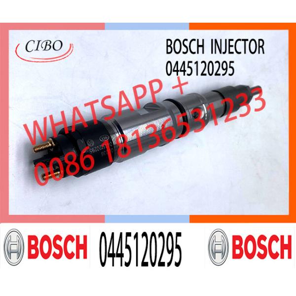 0445120295 Engineer hinery Genuine Excavator Engine Fuel Injector 0445120295