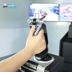 9D VR Flight Simulator Resort Hotel Black All Aluminum Alloy VR Egg Game