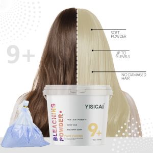 Professional Hair Bleaching Powder Fast 8.5 Level Lightening, Gentle Formula,