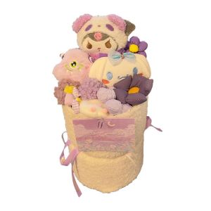 Plush Cartoon Doll Bouquet - Ready-to-Gift for Girlfriend & Bestie's Birthday