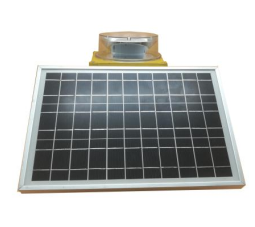 35W 60fpm Solar Chimney Warning Light 20000cd UV Polycarbonate