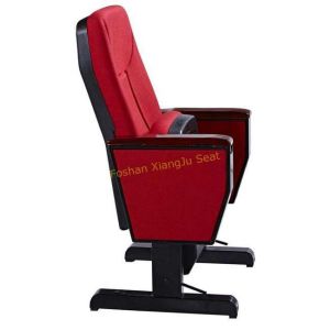 Movable Wooden Writing Tablet Auditorium Chairs With Caster Wheel / Theater
