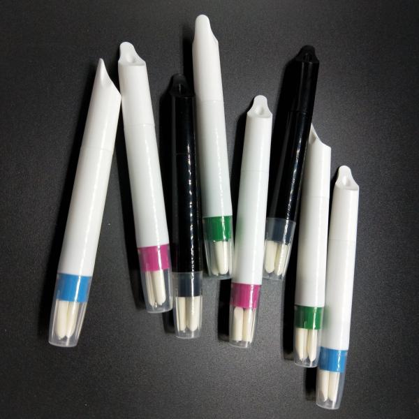Buy Wholesale empty nail gel tube pens white manicure tools nutrient solution pen with different brush at wholesale prices
