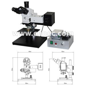 100X Industry Trinocular Metallurgical Optical Microscope A13.0216